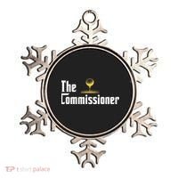 Funny Golfer The Commissioner Golf League Golfing Ornament thumb 0