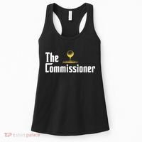Funny Golfer The Commissioner Golf League Golfing Women's Tank Top thumb 0
