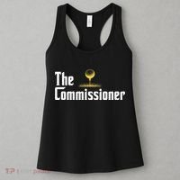 Funny Golfer The Commissioner Golf League Golfing Women's Tank Top thumb 3