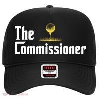 Funny Golfer The Commissioner Golf League Golfing Hat thumb 0