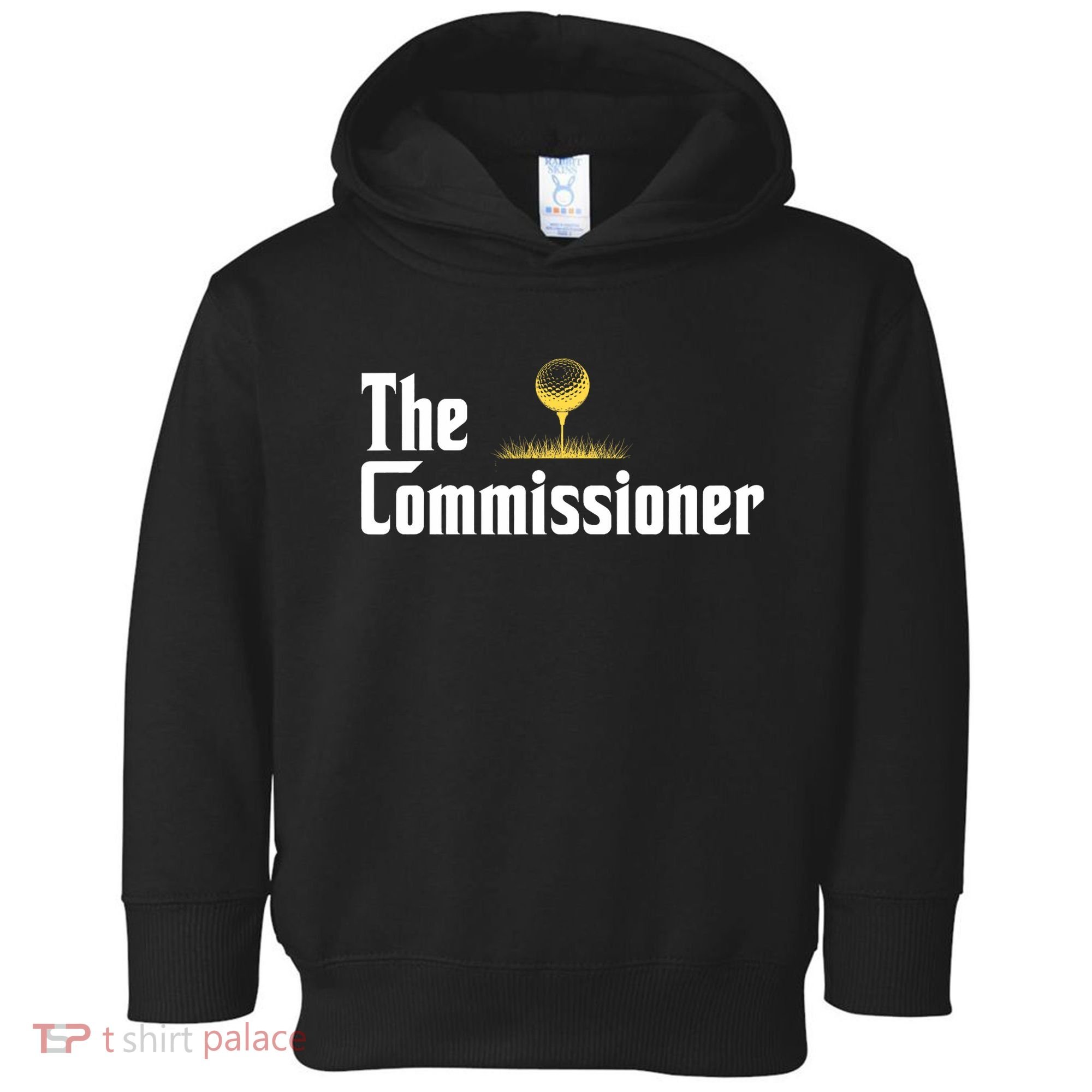Funny Golfer The Commissioner Golf League Golfing Toddler Hoodie