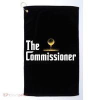 Funny Golfer The Commissioner Golf League Golfing Golf Towel thumb 0