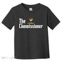Funny Golfer The Commissioner Golf League Golfing Toddler T-Shirt thumb 0