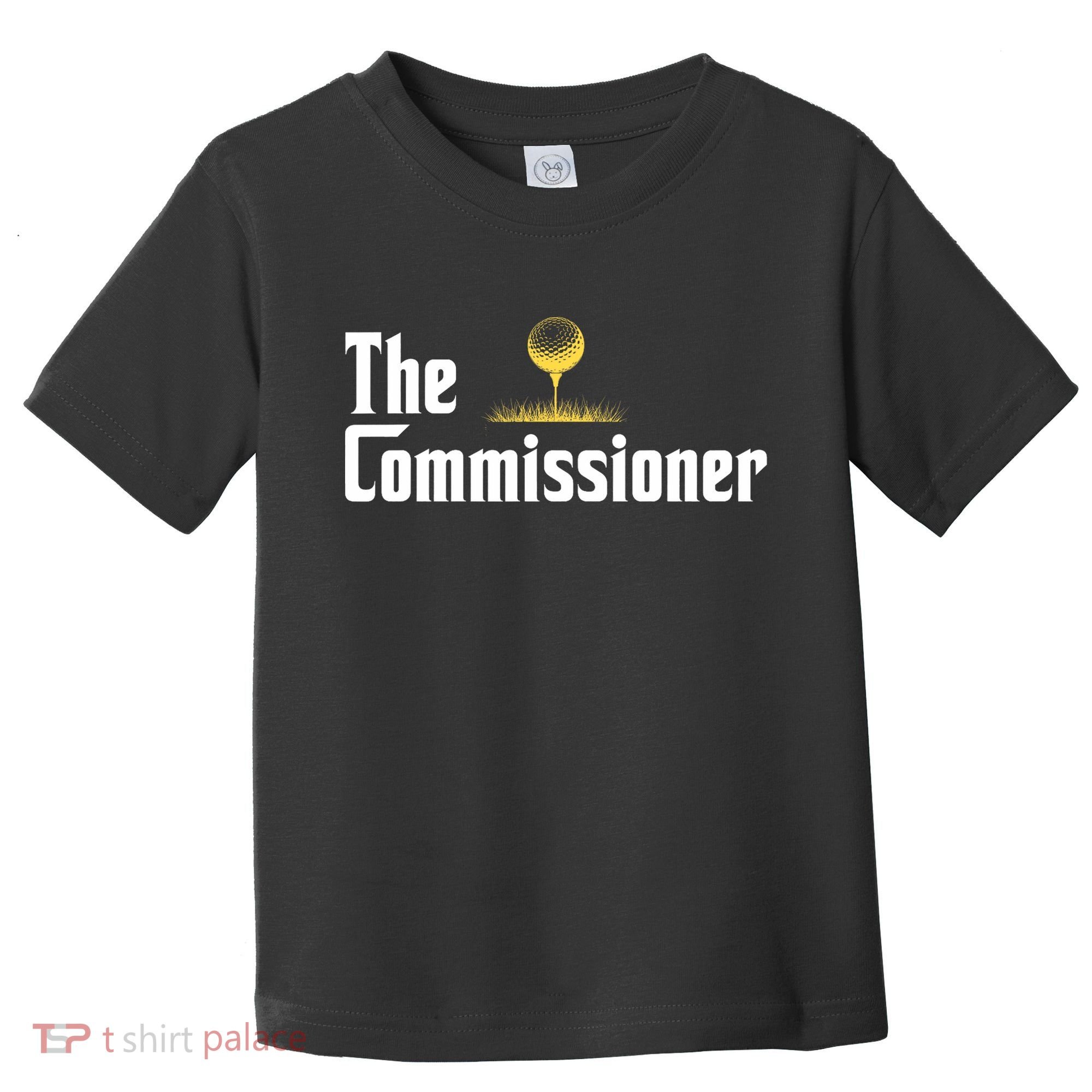 Funny Golfer The Commissioner Golf League Golfing Toddler T-Shirt