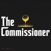 Funny Golfer The Commissioner Golf League Golfing Kids Sweatshirt thumb 2