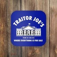 Funny Gift Traitor Joes Est 01 20 21 Gift Coaster thumb 0