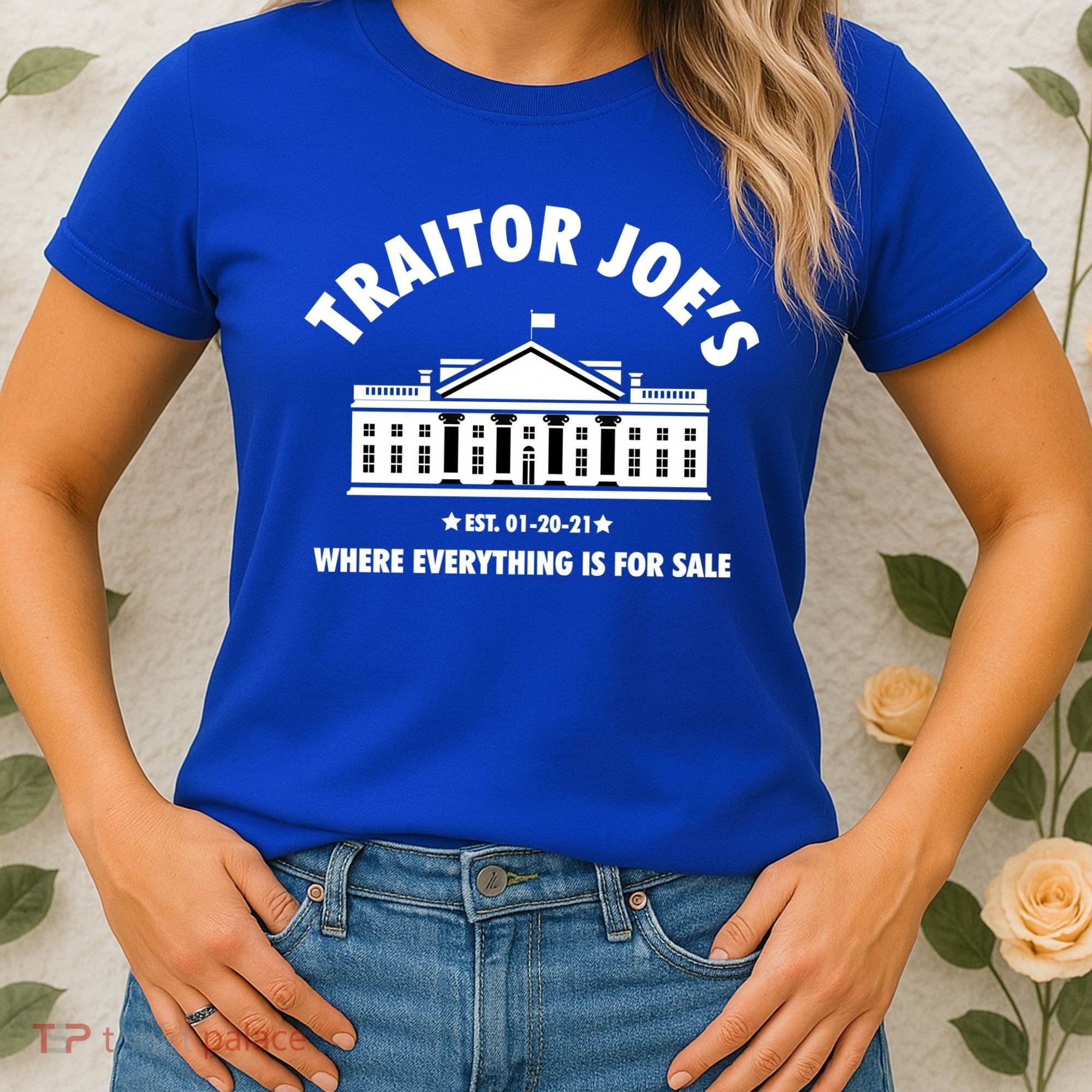 Funny Gift Traitor Joes Est 01 20 21 Gift Women's T-Shirt