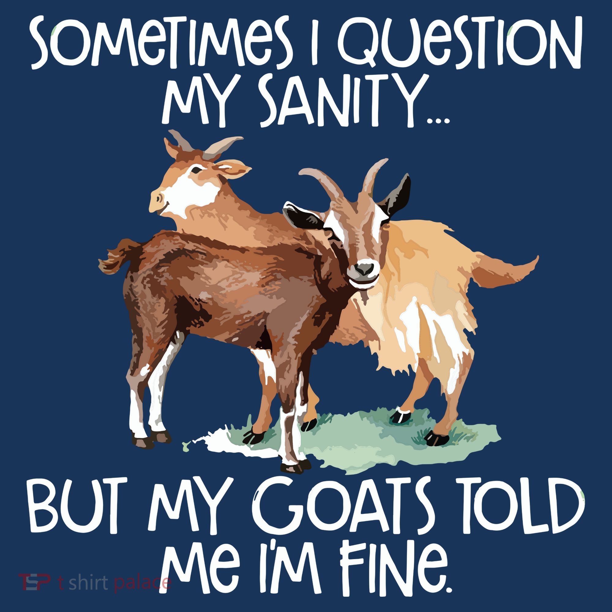 Funny Goat Tee For Crazy People Who Speak With Goats Women's Hoodie