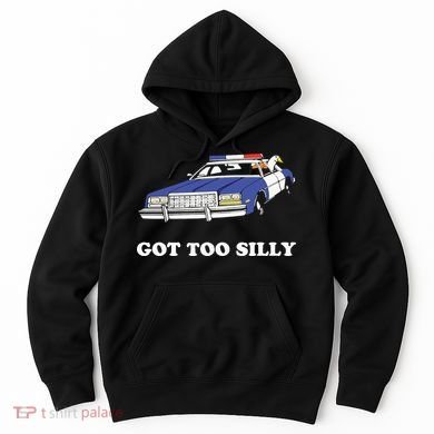 Funny Got Too Silly Goose Couple Cute Hoodie