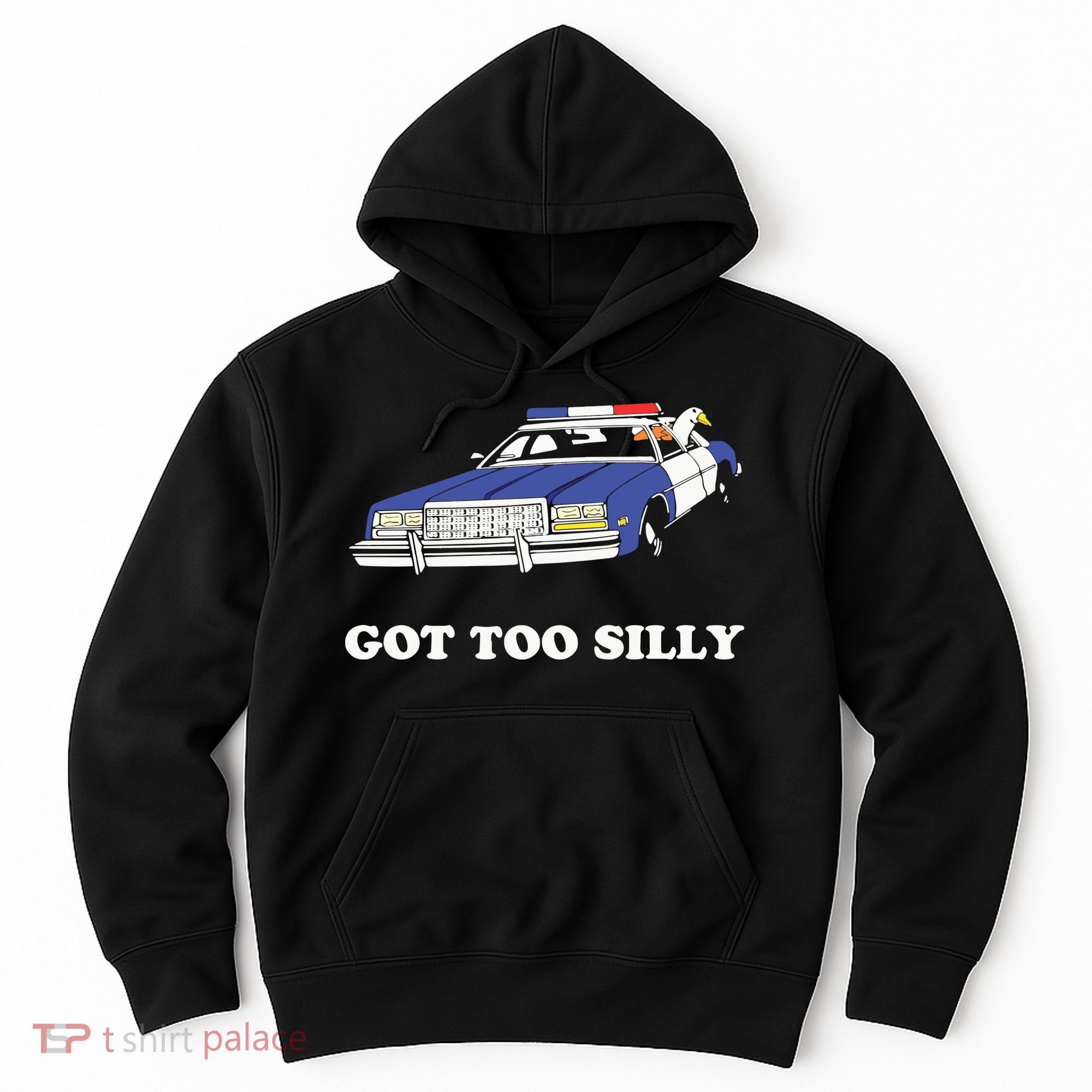 Funny Got Too Silly Goose Couple Cute Hoodie