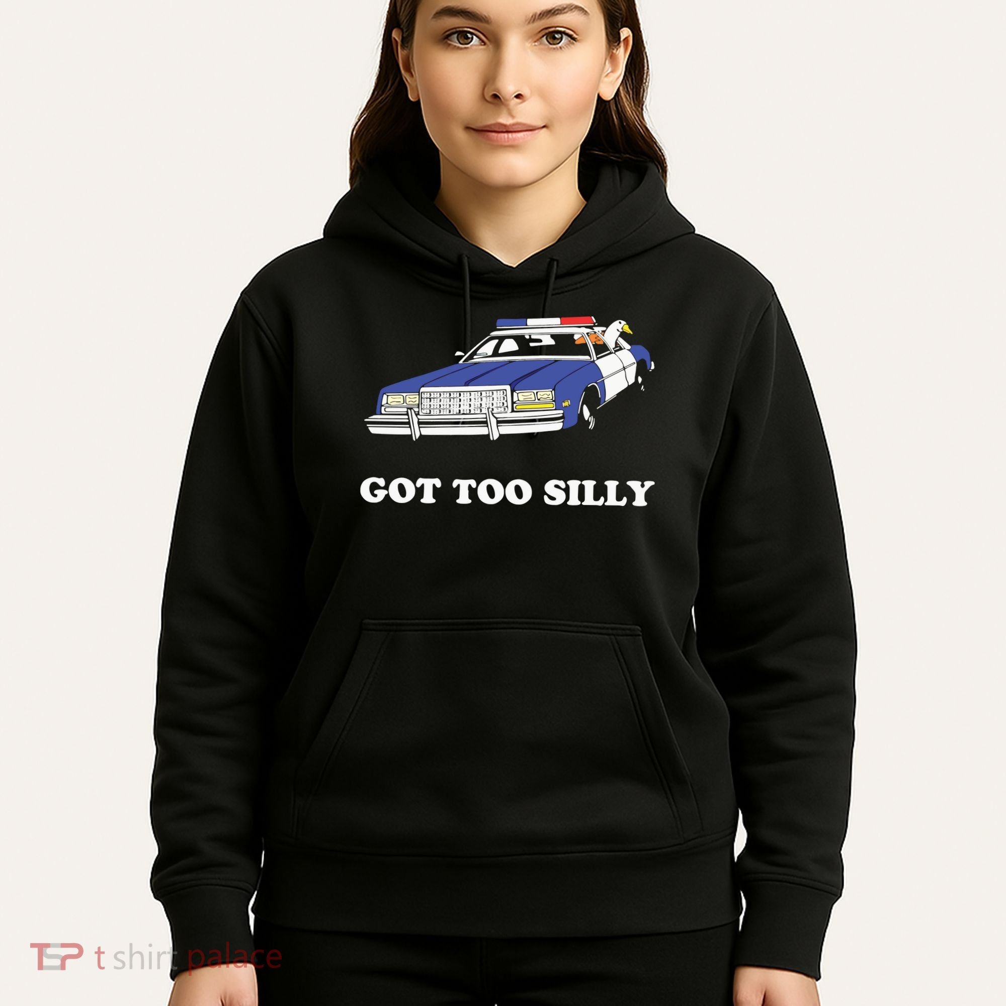 Funny Got Too Silly Goose Couple Cute Hoodie