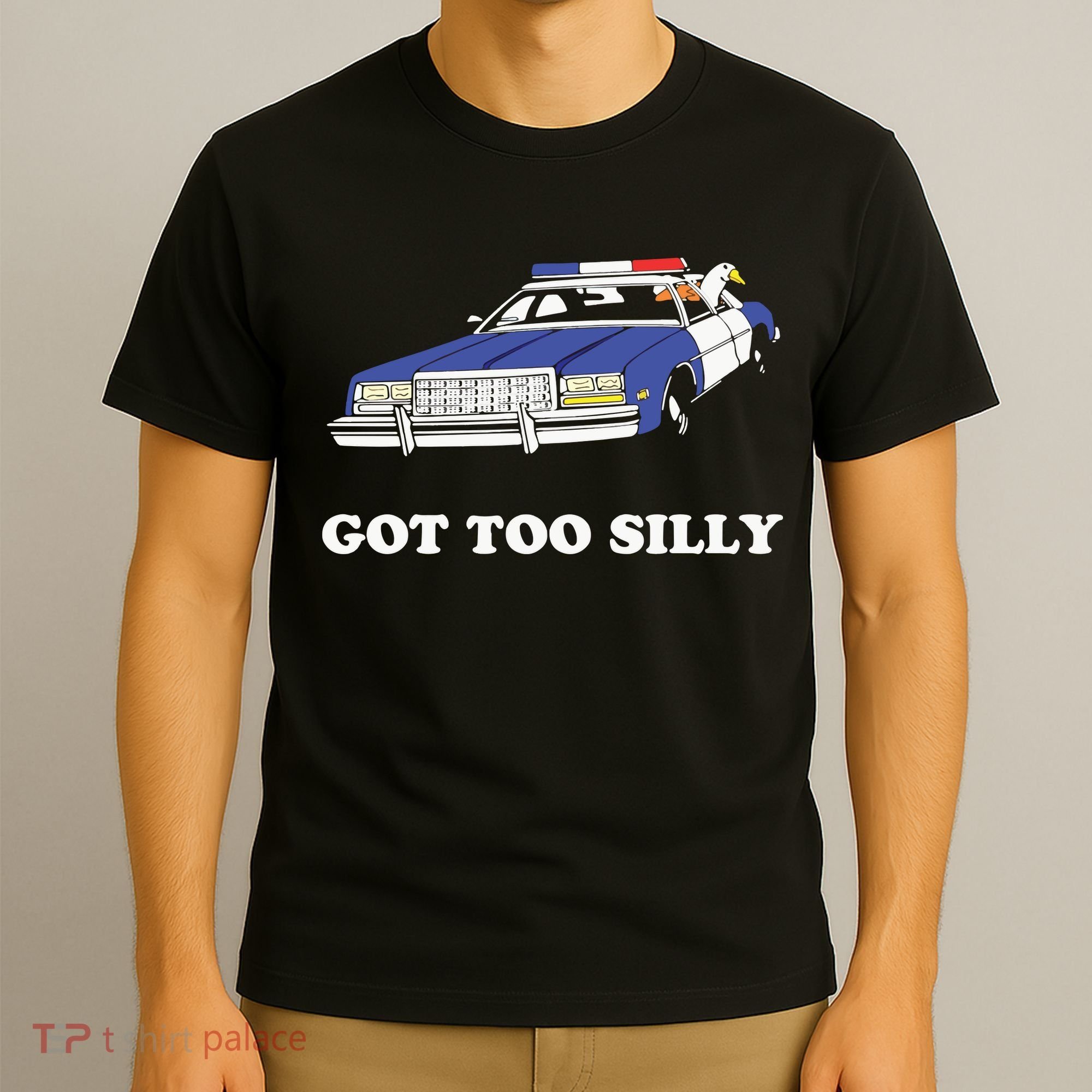 Funny Got Too Silly Goose Couple Cute T-Shirt