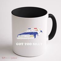 Funny Got Too Silly Goose Couple Cute Coffee Mug thumb 1