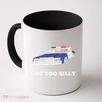 Funny Got Too Silly Goose Couple Cute Coffee Mug thumb 0