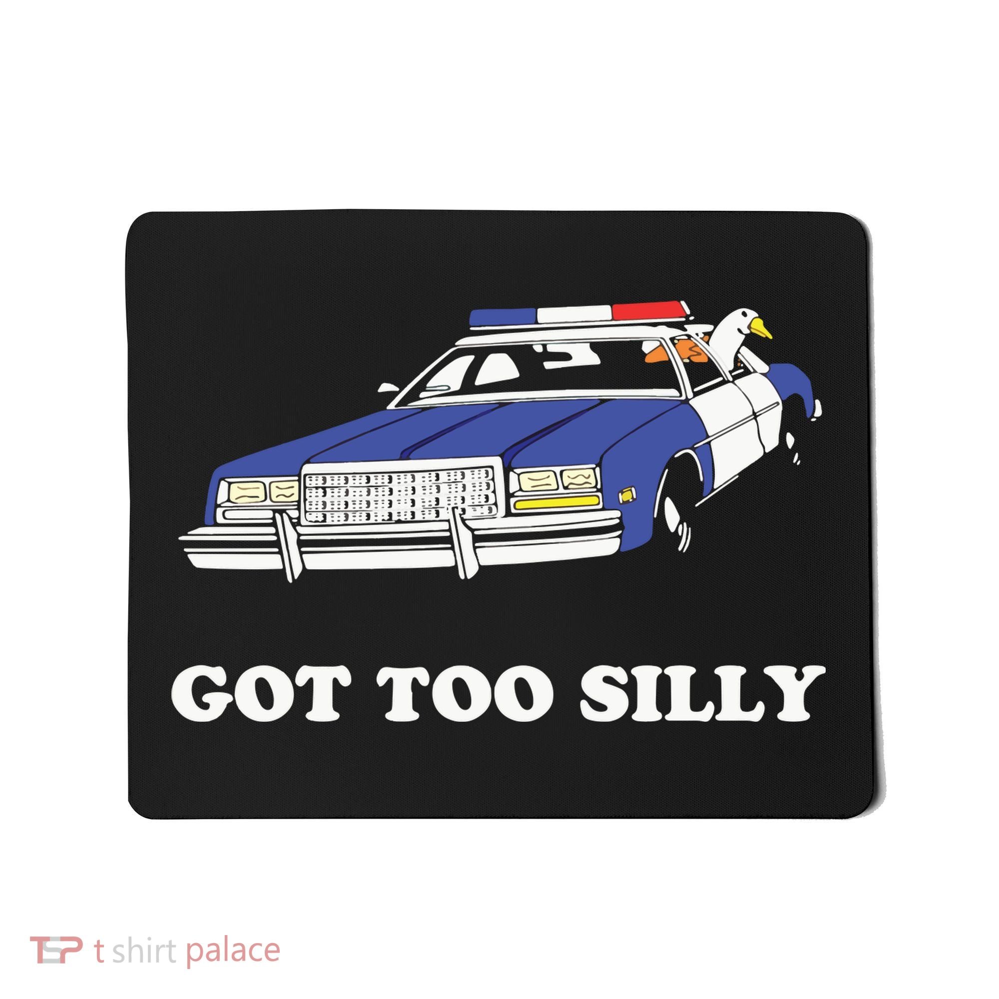 Funny Got Too Silly Goose Couple Cute Mousepad