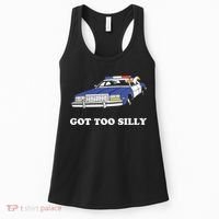 Funny Got Too Silly Goose Couple Cute Women's Tank Top thumb 0