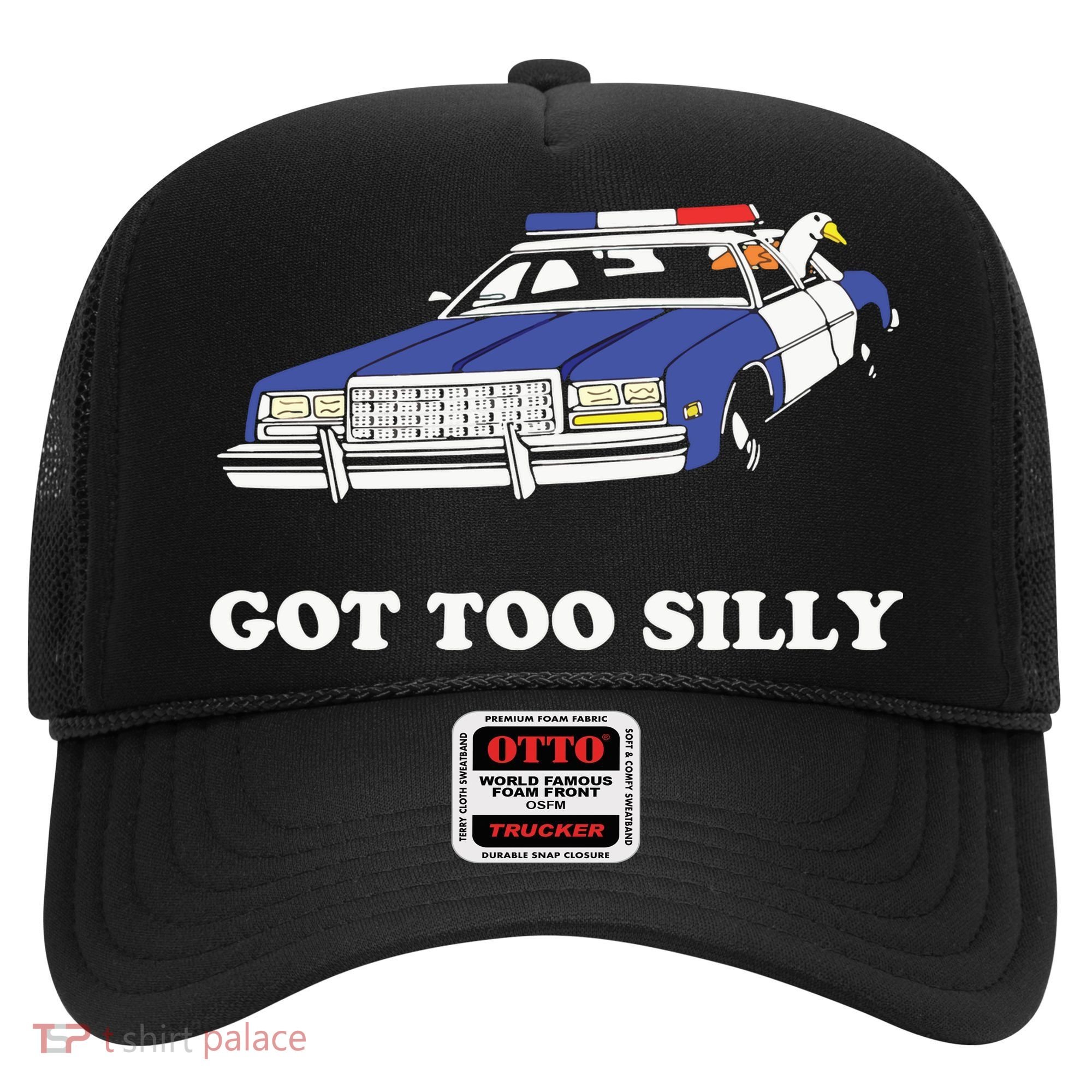 Funny Got Too Silly Goose Couple Cute Hat