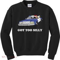 Funny Got Too Silly Goose Couple Cute Kids Sweatshirt thumb 0