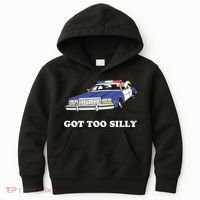 Funny Got Too Silly Goose Couple Cute Kids Hoodie thumb 0