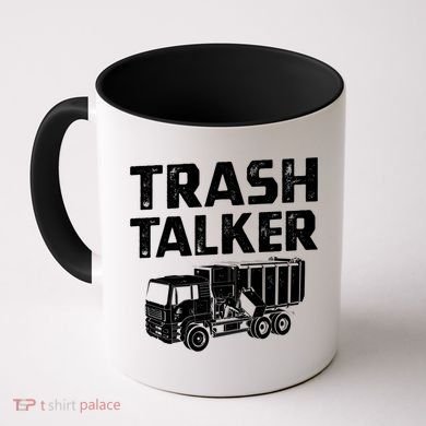 Funny Garbage Truck Trash Talker Recycling Garbage Cool Gift Coffee Mug