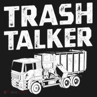 Funny Garbage Truck Trash Talker Recycling Garbage Cool Gift Ornament thumb 1
