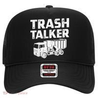 Funny Garbage Truck Trash Talker Recycling Garbage Cool Gift Hat thumb 0