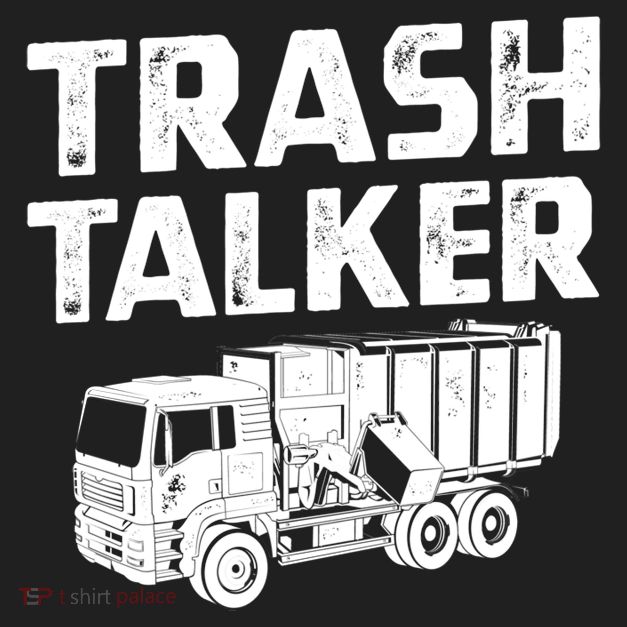 Funny Garbage Truck Trash Talker Recycling Garbage Cool Gift Hat