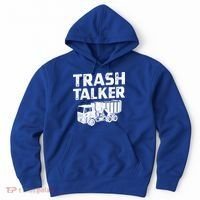 Funny Garbage Truck Trash Talker Recycling Garbage Cool Gift Hoodie thumb 0