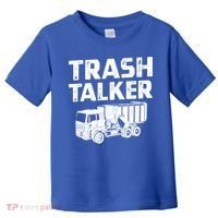 Funny Garbage Truck Trash Talker Recycling Garbage Cool Gift Toddler T-Shirt thumb 0