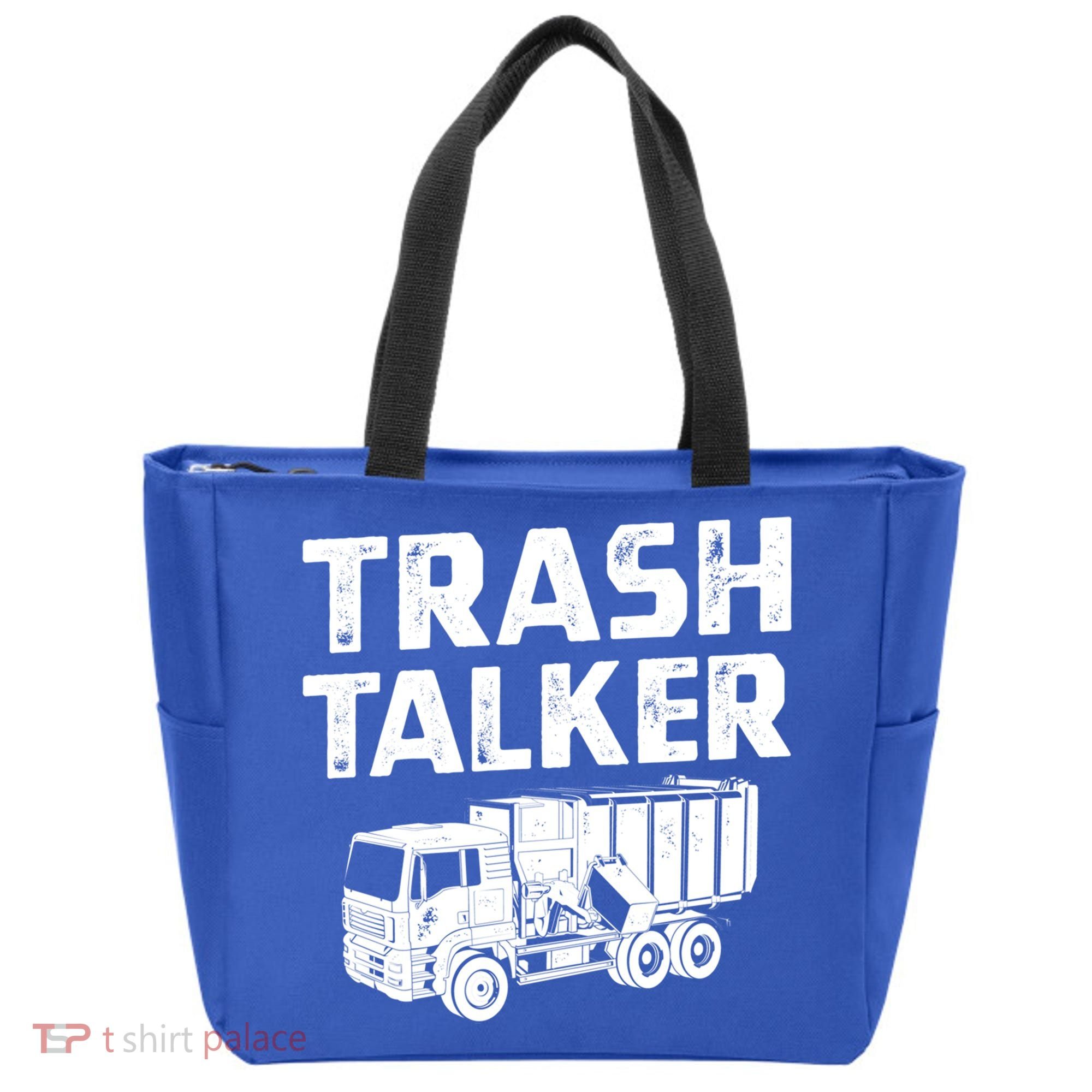 Funny Garbage Truck Trash Talker Recycling Garbage Cool Gift Tote Bag