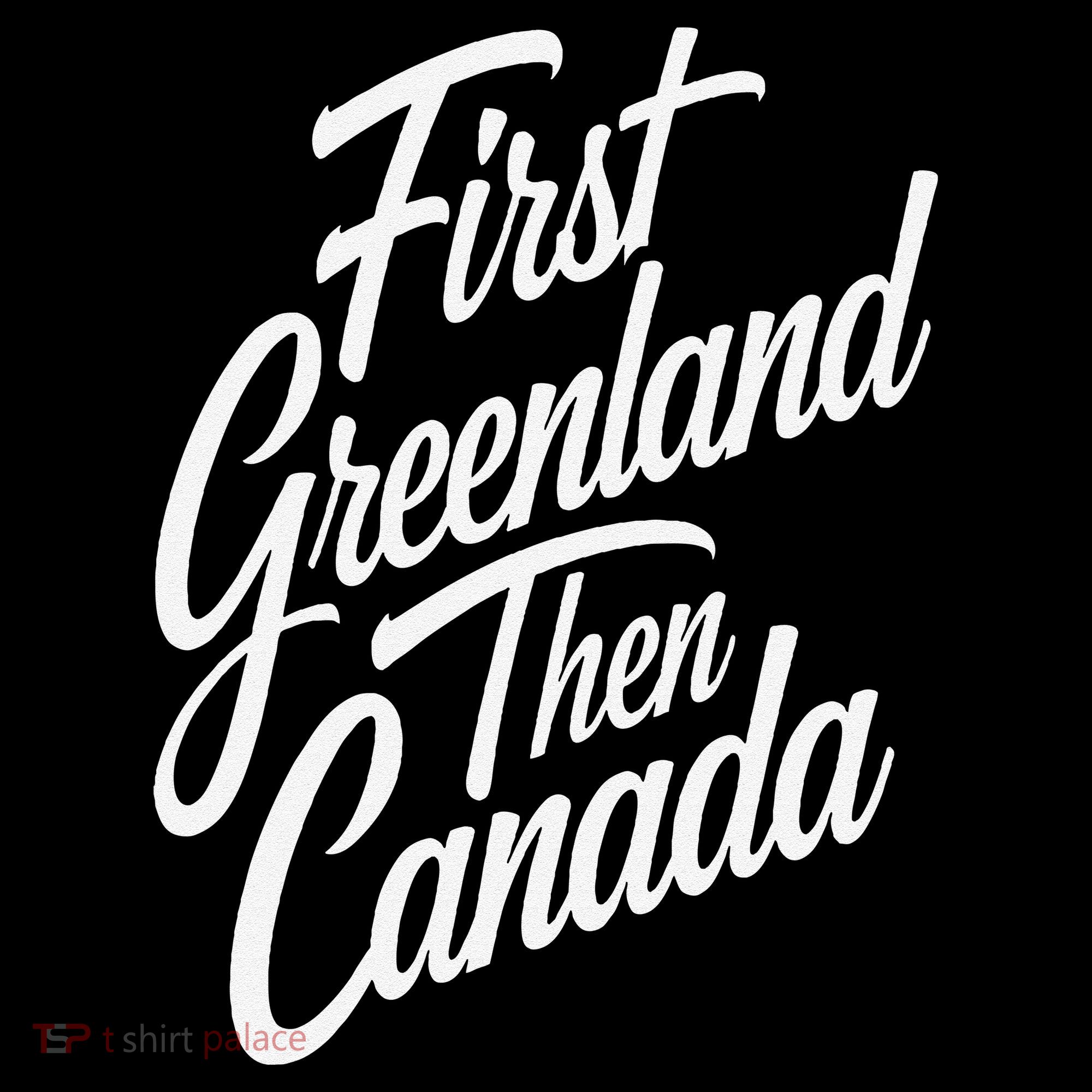 First Greenland Than Canada Us Map Trump Bucket Hat