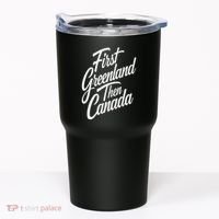 First Greenland Than Canada Us Map Trump Tumbler thumb 0