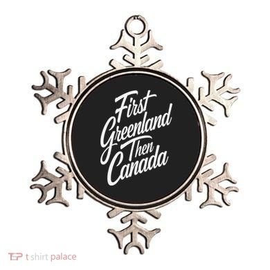 First Greenland Than Canada Us Map Trump Ornament