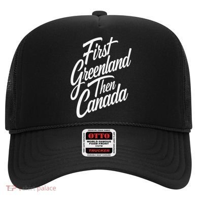 First Greenland Than Canada Us Map Trump Hat
