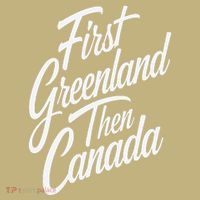First Greenland Than Canada Us Map Trump Hoodie thumb 7