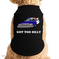 Funny Got Too Silly Goose Doggie Tank thumb 0