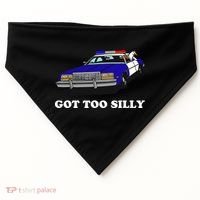 Funny Got Too Silly Goose USA-Made Doggie Bandana thumb 0