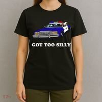Funny Got Too Silly Goose T-Shirt thumb 4