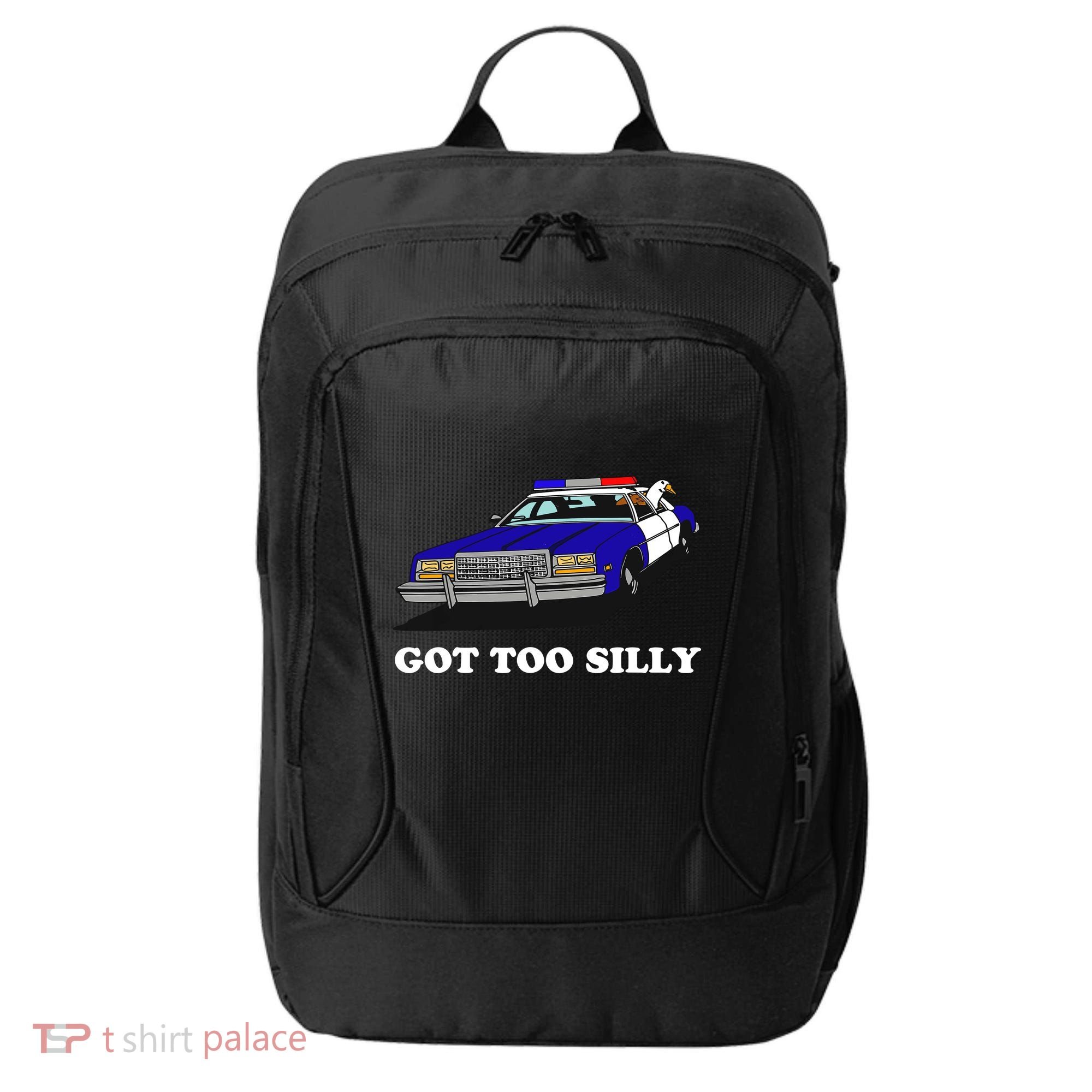 Funny Got Too Silly Goose City Backpack