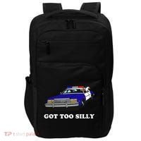Funny Got Too Silly Goose Impact Tech Backpack thumb 0