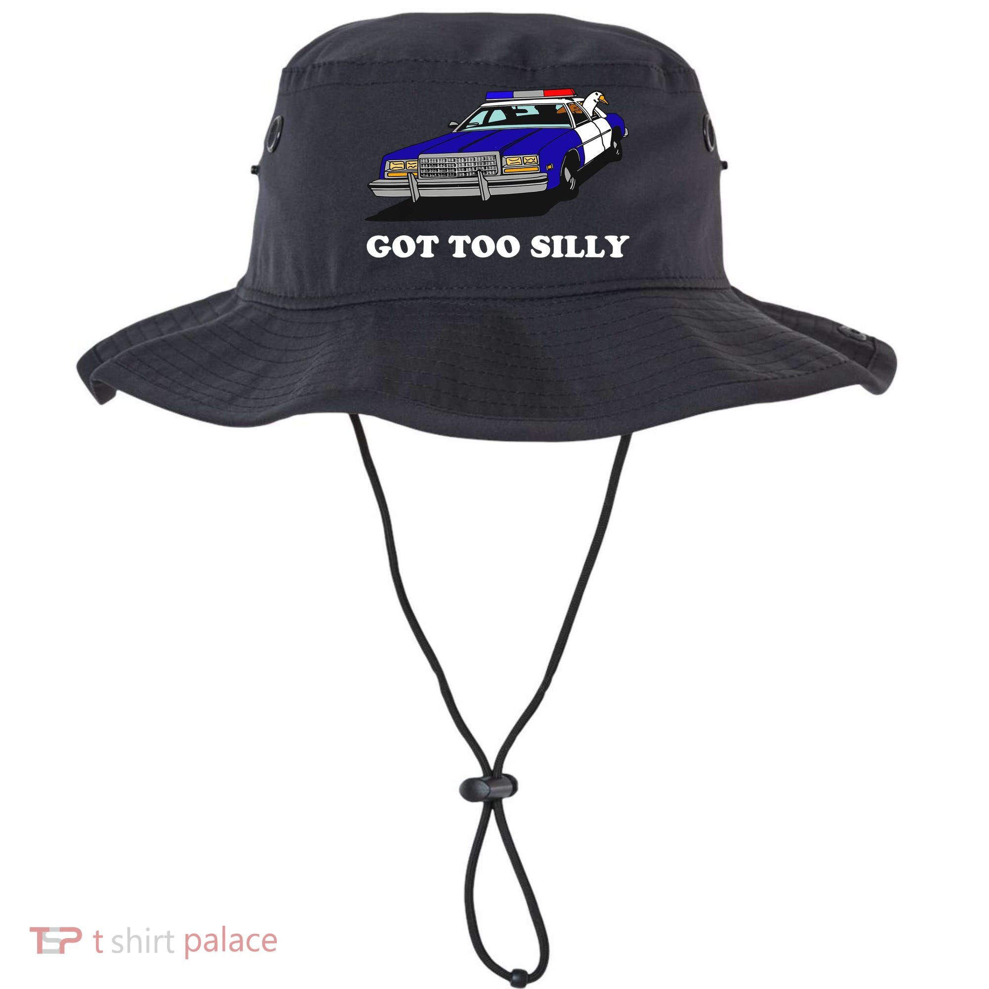 Funny Got Too Silly Goose Bucket Hat