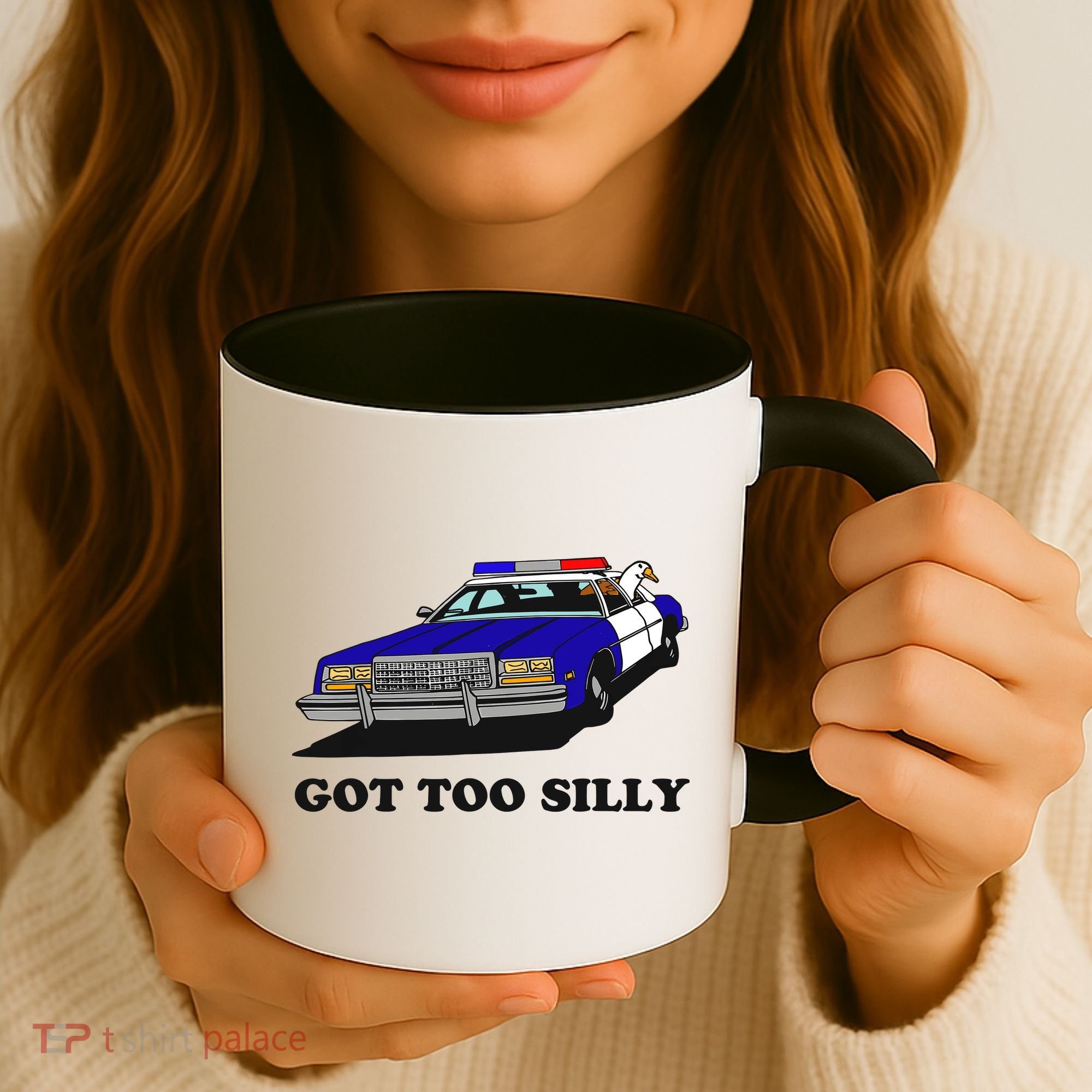 Funny Got Too Silly Goose Coffee Mug