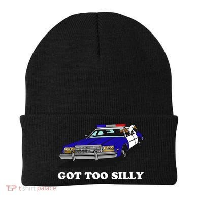 Funny Got Too Silly Goose Beanie
