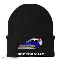 Funny Got Too Silly Goose Beanie thumb 0