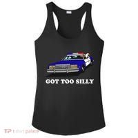 Funny Got Too Silly Goose Ladies PosiCharge Competitor Racerback Tank thumb 0