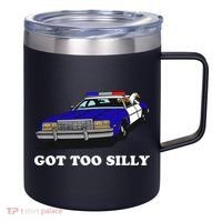 Funny Got Too Silly Goose 12oz Stainless Steel Coffee Mug thumb 0