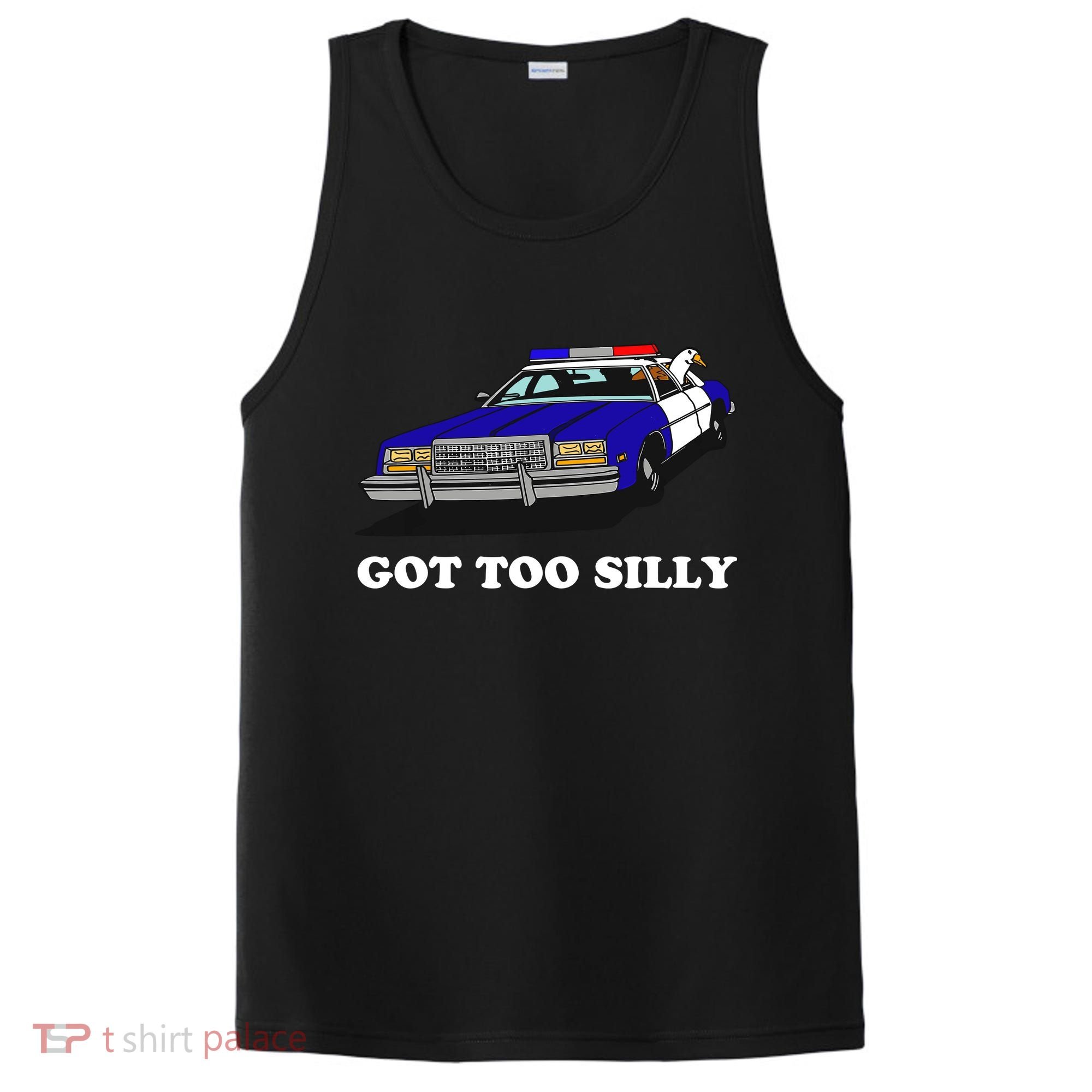 Funny Got Too Silly Goose PosiCharge Competitor Tank