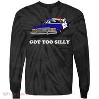 Funny Got Too Silly Goose Tie-Dye Long Sleeve Shirt thumb 0