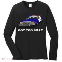 Funny Got Too Silly Goose Women's Long Sleeve Shirt thumb 0