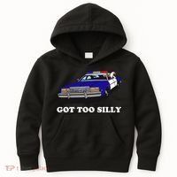 Funny Got Too Silly Goose Kids Hoodie thumb 0